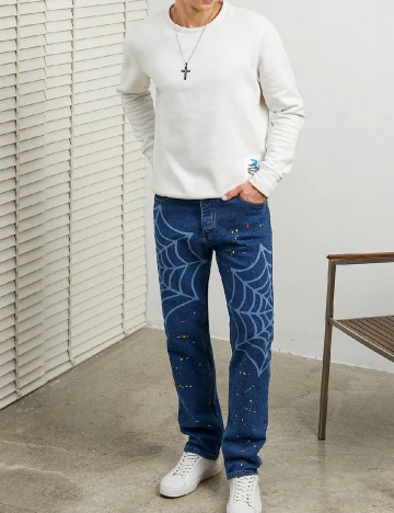 Blugi SHEIN, albastru