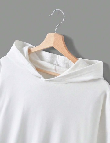 Compleu Shein Kids, alb/albastru