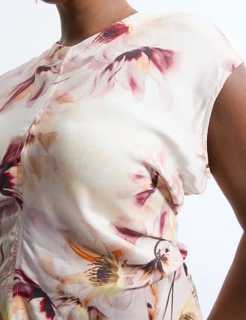 Bluza Karen Millen Plus Size, floral print