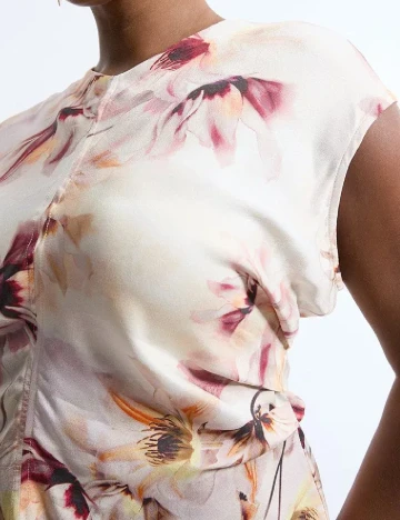 Bluza Karen Millen Plus Size, floral print