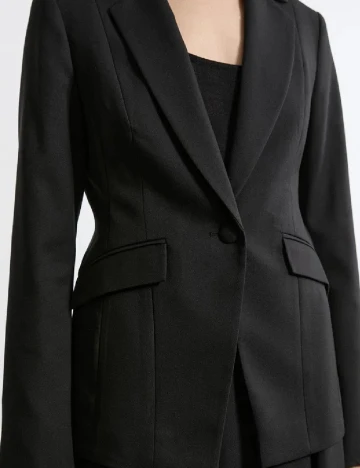 Sacou Karen Millen, negru