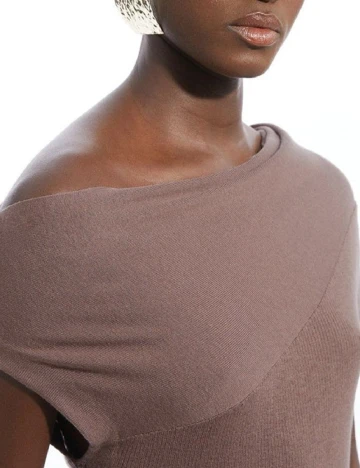 Rochie lunga Karen Millen, maro