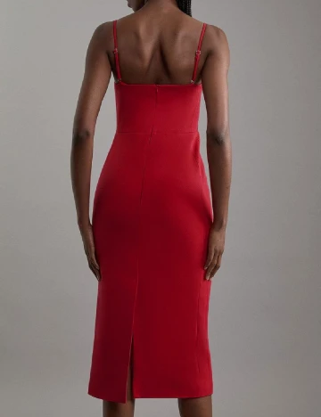 Rochie medie Karen Millen, rosu