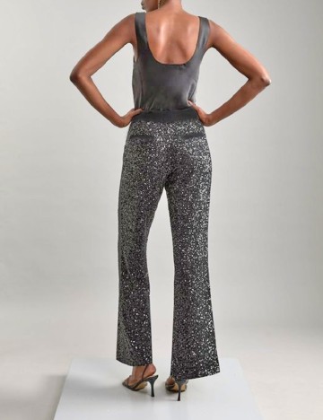 Pantaloni Karen Millen, argintiu