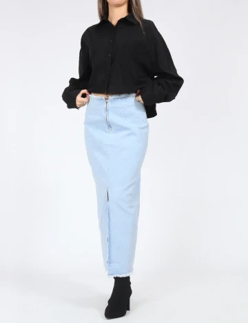 Fusta SHEIN, albastru