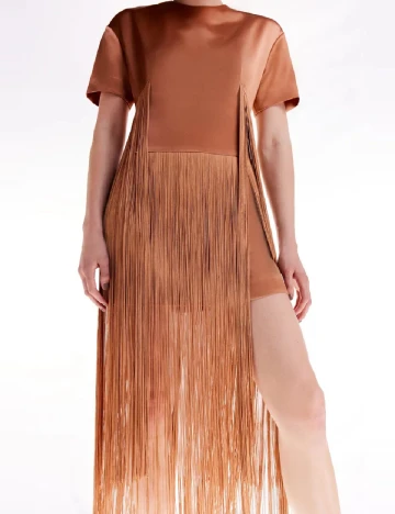 Rochie medie Karen Millen, maro