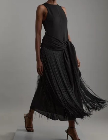 Rochie medie Karen Millen, negru