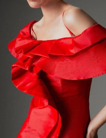 Rochie scurta Karen Millen, rosu