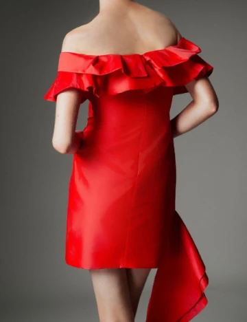 Rochie scurta Karen Millen, rosu