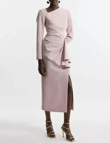 Rochie medie Karen Millen, roz