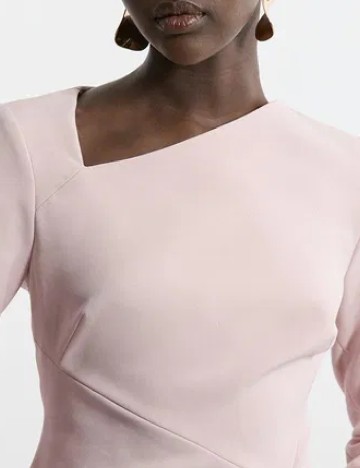 Rochie medie Karen Millen, roz