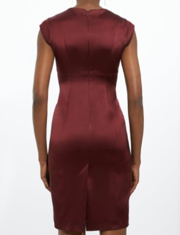 Rochie scurta Karen Millen, visiniu