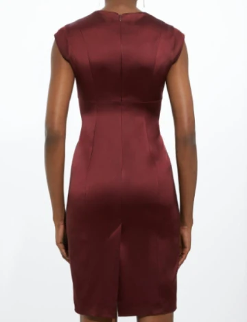 Rochie scurta Karen Millen, visiniu