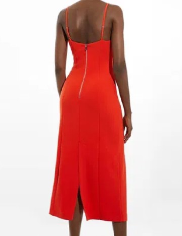 Rochie medie Karen Millen, portocaliu