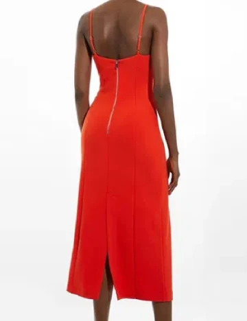 Rochie medie Karen Millen, portocaliu