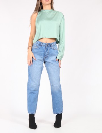 Blugi SHEIN, albastru deschis