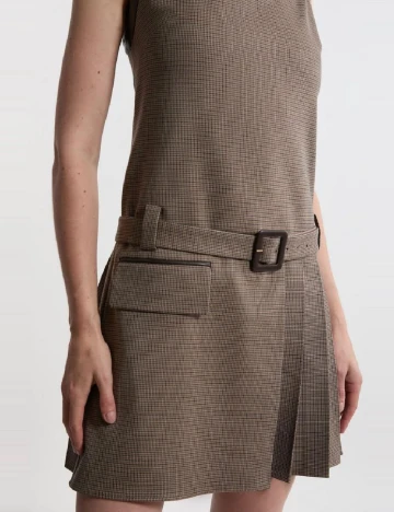 Rochie scurta Karen Millen, maro