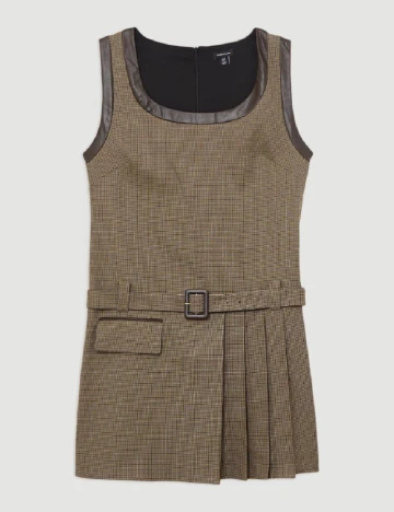 Rochie scurta Karen Millen, maro