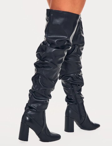 Cizme PrettyLittleThing, negru