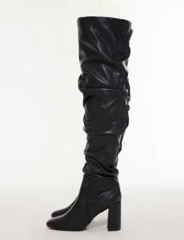 Cizme PrettyLittleThing, negru