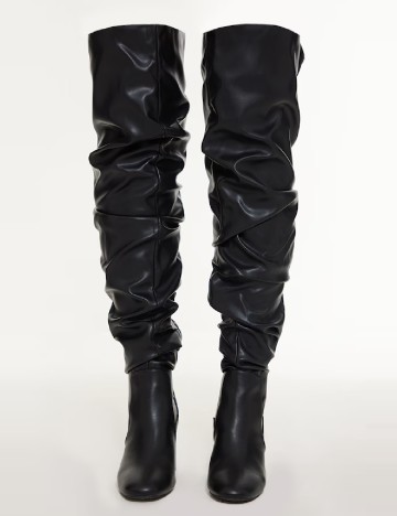 Cizme PrettyLittleThing, negru