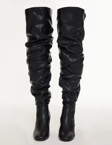 Cizme PrettyLittleThing, negru