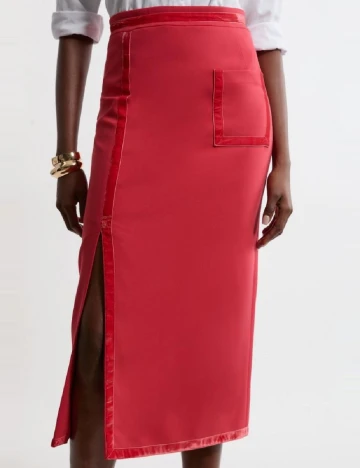 Fusta Karen Millen, rosu