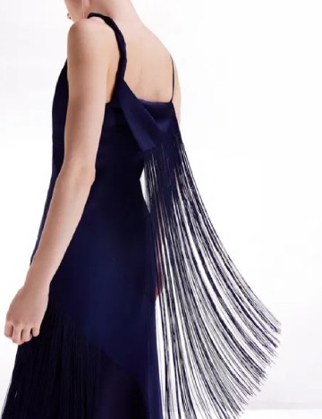 Rochie lunga Karen Millen, bleumarin