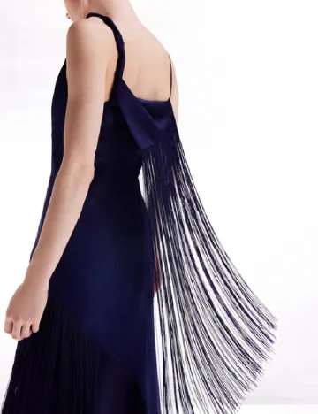 Rochie lunga Karen Millen, bleumarin