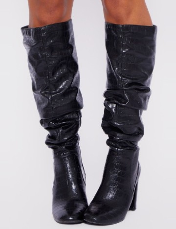 Cizme PrettyLittleThing, negru