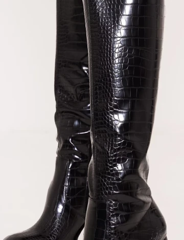 Cizme PrettyLittleThing, negru