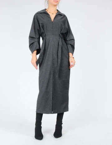 Rochie medie Karen Millen, gri inchis