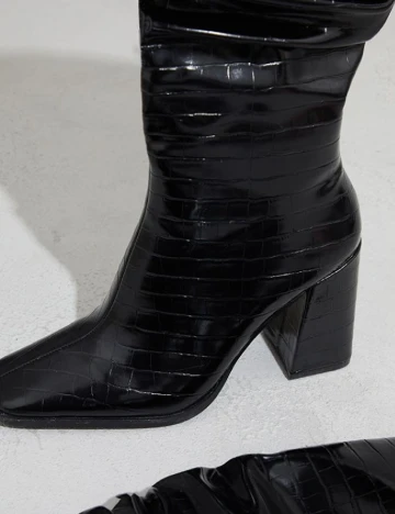 Cizme PrettyLittleThing, negru