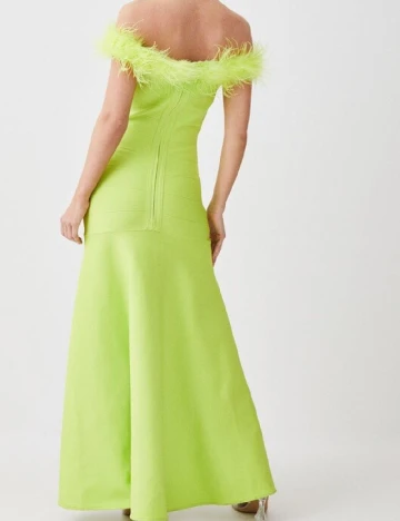 Rochie lunga Karen Millen, verde