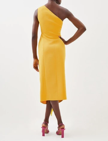 Rochie medie Karen Millen, galben