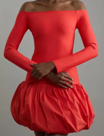 Rochie scurta Karen Millen, rosu