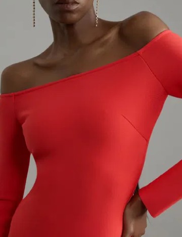 Rochie scurta Karen Millen, rosu