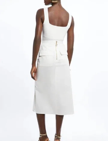 Fusta Karen Millen, alb