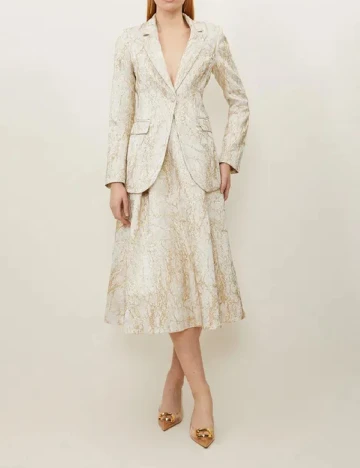 Fusta Karen Millen, crem