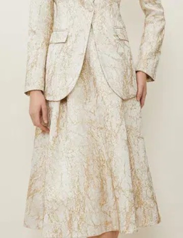 Fusta Karen Millen, crem