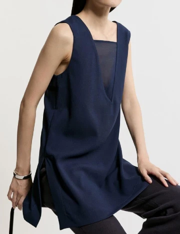 Bluza Karen Millen, bleumarin