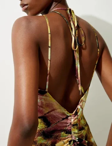 Rochie lunga Karen Millen, mix culori