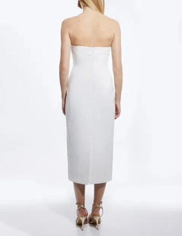 Rochie medie Karen Millen, alb