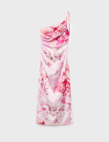 Rochie lunga Mango, roz