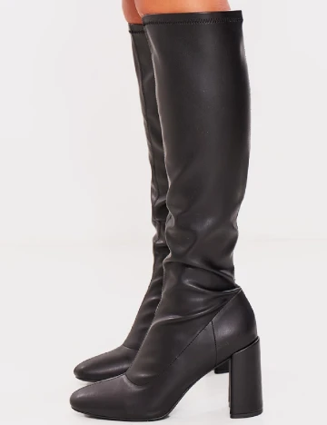 Cizme PrettyLittleThing, negru