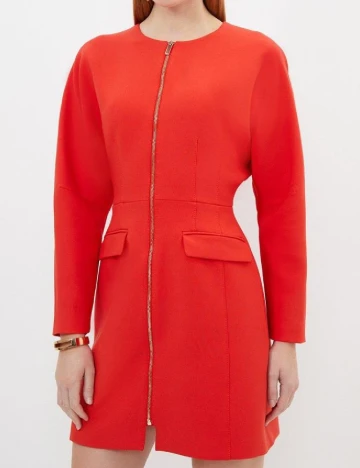 Rochie scurta Karen Millen, rosu