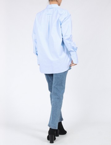 Camasa Oversize Mango, albastru