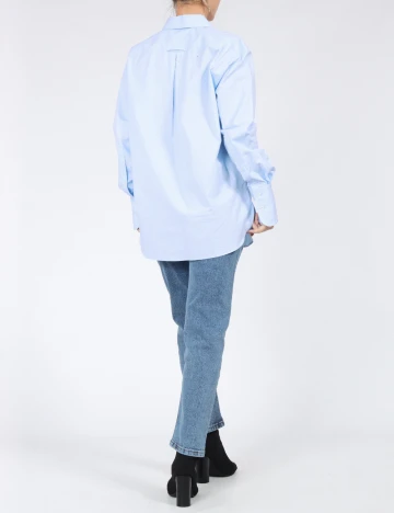 Camasa Oversize Mango, albastru