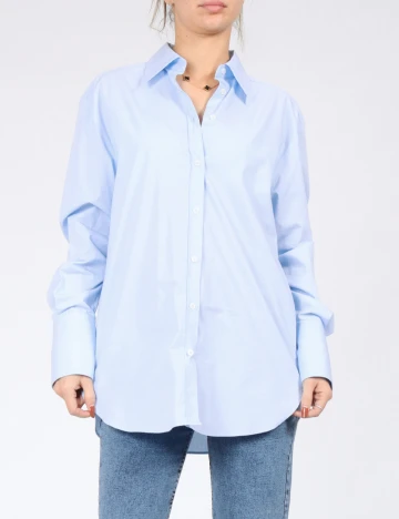 Camasa Oversize Mango, albastru