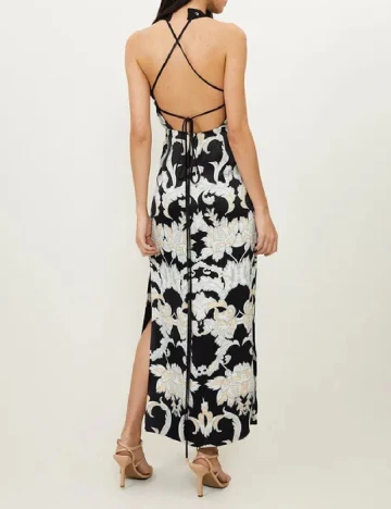 Rochie lunga Karen Millen, negru